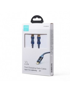 Joyroom-kabel USB Typ C - Lightning PD 20W 2m blå (S-CL020A20-blå)