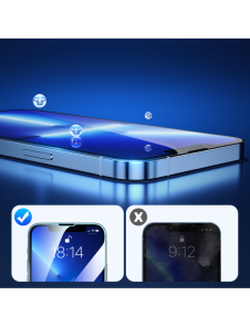 Joyroom härdat glas med monteringssats för iPhone 13 Pro Max 6.7 "transparent (JR-PF937)