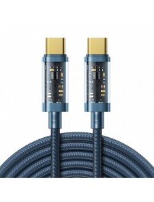Joyroom-kabel USB Type-C - USB Type-C 100W 2m blå (S-CC100A20)