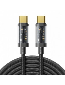 Joyroom-kabel USB Type-C - USB Type-C 100W kabel 2m svart (S-CC100A20)