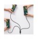 Joyroom 3in1 USB-kabel - USB Typ C / Lightning / micro USB 3,5 A 1,2 m svart (S-1T3015A5)