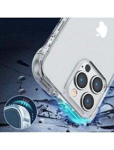 Joyroom Defender Series Fodral Skal för iPhone 14 Pro Max Armored Hook Cover Stand Clear (JR-14H4)