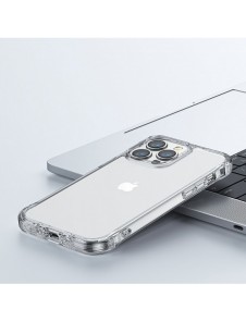 Joyroom Defender Series Fodral Skal för iPhone 14 Pro Armored Hook Cover Stand Clear (JR-14H2)