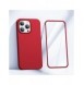 Joyroom 360 Full Case fram och bak skal till iPhone 13 Pro + skärmskydd i härdat glas rött (JR-BP935 röd)