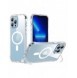 Joyroom Defender magnetiskt fodral för iPhone 13 Pro robust hölje med krokar kickstand transparent (MagSafe-kompatibel)