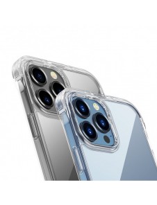 Joyroom Defender magnetiskt fodral för iPhone 13 robust hölje med krokar kickstand transparent (MagSafe-kompatibel)