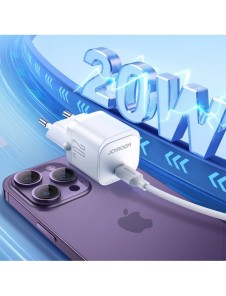 Miniladdare USB C 20W PD Joyroom JR-TCF02 - Vit