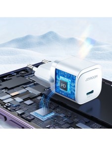 Miniladdare USB C 20W PD Joyroom JR-TCF02 - Vit