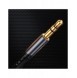 Joyroom AUX stereoljudkabel 3,5 mm minijack - Lightning för iPhone iPad 1 m svart (SY-A02)