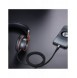 Joyroom AUX stereoljudkabel 3,5 mm minijack - Lightning för iPhone iPad 1 m svart (SY-A02)