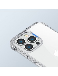 Joyroom Defender Series Fodral Skal för iPhone 14 Plus Armored Hook Cover Stand Clear (JR-14H3)