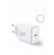 20W USB C PD-laddare med USB C-kabel - Lightning Joyroom JR-TCF06