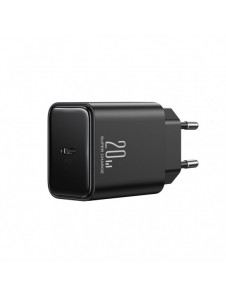 USB C-laddare 20W PD Joyroom JR-TCF06 med USB C-kabel - Lightning - svart