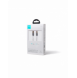 Joyroom snabbladdningskabel med smart switch USB-C - Lightning 20W 1,2m vit (S-CL020A3)