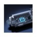 Joyroom billaddare 2 x USB med belysning 24W + strömkabel 3in1 USB Typ C / micro USB / Lightning 1,2m svart (JR-CL10)