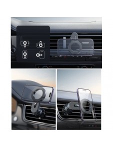 Magnetisk bilhållare för iPhone med MagSafe Joyroom JR-ZS355 - svart