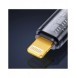 Joyroom 3in1 USB-kabel - USB Typ C / Lightning / micro USB 3,5 A 1,2 m blå (S-1T3015A5)