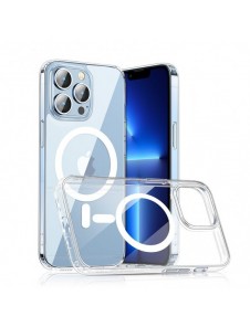 Joyroom Mingkai Series Rugged MagSafe Fodral för iPhone 13 (6,1 ") Transparent (JR-BP960)