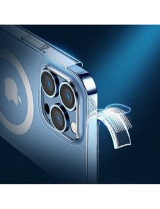 Joyroom Mingkai Series Rugged MagSafe Fodral för iPhone 13 (6,1 ") Transparent (JR-BP960)