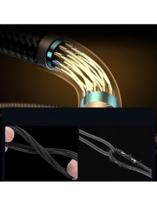 Joyroom Angled Lightning-kabel - USB C för snabb laddning och dataöverföring 20W 1,2 m svart (S-CL020A6)