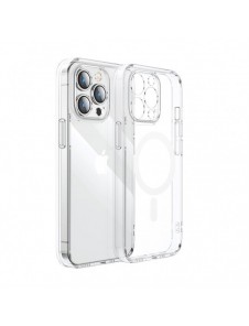 Joyroom 14D magnetfodral Magnetfodral för iPhone 14 Plus Kompatibel med MagSafe transparent (JR-14D7)
