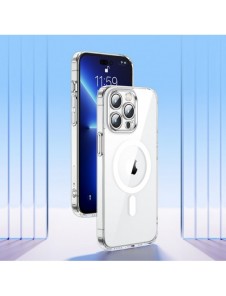 Joyroom 14D magnetfodral Magnetfodral för iPhone 14 Plus Kompatibel med MagSafe transparent (JR-14D7)