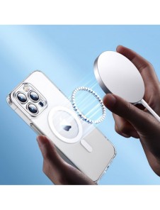 Joyroom 14D magnetfodral Magnetfodral för iPhone 14 Plus Kompatibel med MagSafe transparent (JR-14D7)