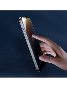 Joyroom Knight Series 2.5D helskärmsskydd härdat glas för iPhone 12 Pro Max (6,7")