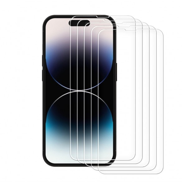 Joyroom Knight 2,5D FS TG 5x glas iPhone 14 Pro Max helskärm (JR-DH08)