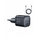 Mini USB C Laddare 20W PD med USB C-kabel - Lightning Joyroom JR-TCF02 - svart
