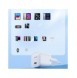 Mini USB C Laddare 20W PD med USB C-kabel - Lightning Joyroom JR-TCF02 - Vit
