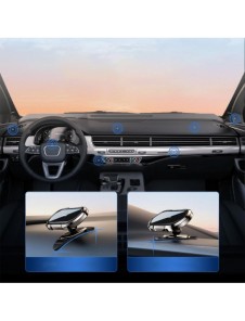 Joyroom bil magnetisk självhäftande telefonhållare (dashboard/cockpit) grå (JR-ZS314)