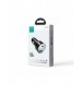 Billaddare med voltmeter 53W (USB C, USB) Joyroom JR-CCD01 svart