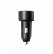 Billaddare med voltmeter 53W (USB C, USB) Joyroom JR-CCD01 svart