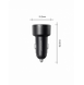 Billaddare med voltmeter 53W (USB C, USB) Joyroom JR-CCD01 svart