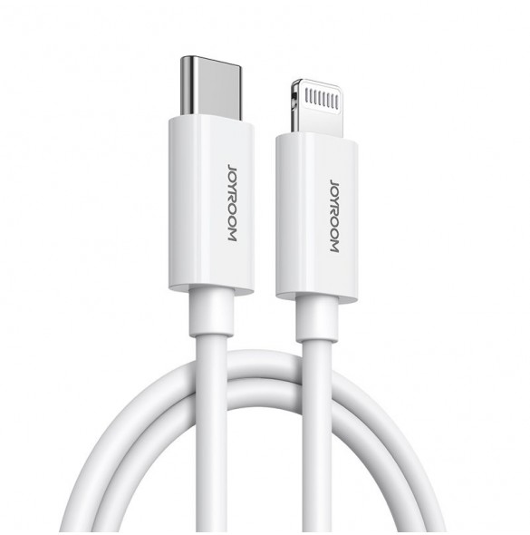 Joyroom usB Typ C-kabel - Lightning 27W PD 2m Vit (S-M431)