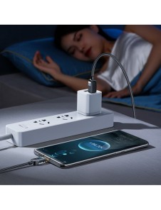 Joyroom USB C - USB C 100W kabel för snabb laddning och dataöverföring 1,2 m svart (S-CC100A4)