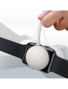 Joyroom-kabel med induktionsladdare för Apple Watch 1,2m vit (S-IW004)