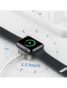 Joyroom-kabel med induktionsladdare för Apple Watch 1,2m vit (S-IW004)