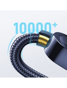 Joyroom USB C - USB C 100W kabel för snabb laddning och dataöverföring 1,2 m blå (S-CC100A4)