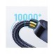 Joyroom USB C - USB C 100W kabel för snabb laddning och dataöverföring 1,2 m blå (S-CC100A4)