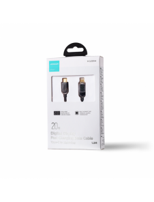 Joyroom USB C - Lightning 20W-kabel med laddningsströmdisplay 1,2 m svart (S-CL020A4)
