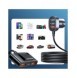 Joyroom snabb billaddare med förlängningskabel 45W 5xUSB-A svart (JR-CL03 Pro)