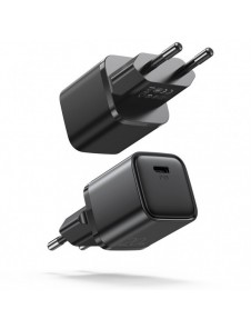 Joyroom snabb väggladdare USB Typ C 20W Power Delivery Quick Charge 3.0 AFC svart (L-P202)