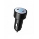 Billaddare 2x USB C 70W med LED display Joyroom JR-CCD02 - svart
