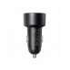 Billaddare 2x USB C 70W med LED display Joyroom JR-CCD02 - svart