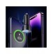 Billaddare 2x USB C 70W med LED display Joyroom JR-CCD02 - svart