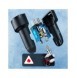 Billaddare 2x USB C 70W med LED display Joyroom JR-CCD02 - svart