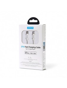 Joyroom-kabel MFi USB Typ C - Lightning 27W PD 1,2m vit (S-M430)