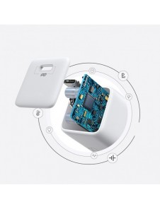 Joyroom Fast USB Typ C Väggladdare 25W 3A UK-kontakt Vit (L-P251)